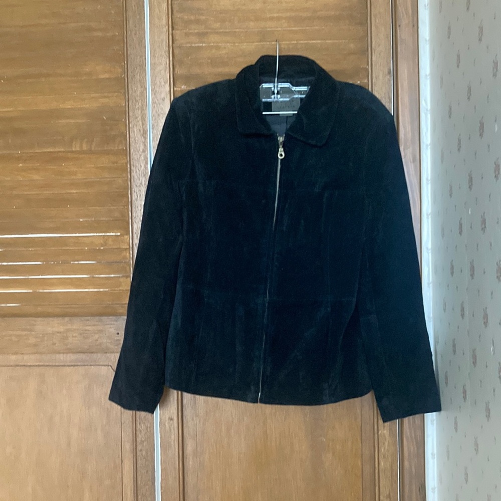 Outfit JPR Black Leather Jacket